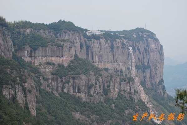 探行仙居景星岩南段山脊